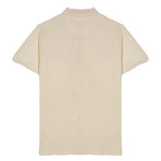 Pivot Vertical Ottoman SS Zip Polo // Oat (L)