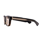 Oliver Peoples // Men's // OV5507U 1722 Square Optical Glasses // Black Brown Gradient + Clear Demo Lenses