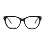 RagnBone // Men's //RNB3033 0807 Square Optical Glasses // Black Gold + Clear Demo Lenses