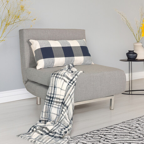 Gray Savion Chair Bed