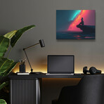 Solitude Among Stars (12"W x 0.13"L x 16"H)
