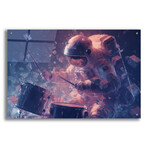 Galactic Percussionist (12"W x 0.13"L x 16"H)