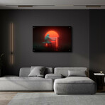 Space Pianist (12"W x 0.13"L x 16"H)