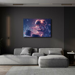 Galactic Percussionist (12"W x 0.13"L x 16"H)