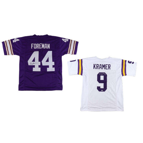 Minnesota Vikings // Tommy Kramer & Chuck Foreman // Signed Jerseys