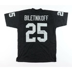 Oakl+ Raiders // Fred Biletnikoff & Cliff Branch // Signed Jersey + Photo