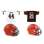 Cleveland Brown // Earnest Byner & More // Signed Jerseys + Helmet