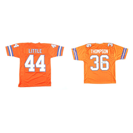 Denver Broncos // Floyd Little & Billy Thompson // Signed Jerseys