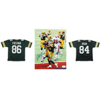 Green Bay Packers // Antonio Freeman & Andre Rison // Signed Jerseys + Photo