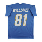 San Diego Chargers // Keenan Allen & Mike Williams // Signed Jerseys + Helmet