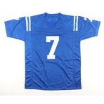 Baltimore Colts // Lydell Mitchell & Bert Jones // Signed Jerseys + Helmet