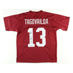 Alabama Crimson Tide // DeVonta Smith & Tua Tagovailoa // Signed Jersey