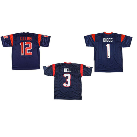 Houston Texans // Nico Collins, Stefon Diggs & Tank Dell // Signed Jerseys