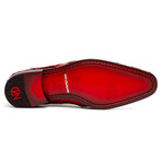 Olivieri // Pirarucu Leather Oxford Shoes // Red (US: 8)