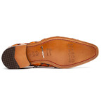 Olivieri // Pirarucu Leather Oxford Shoes // Brandy (US: 7)