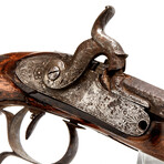 Ornate French Dueling Pistol // Mid 1800's