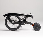 Halfbike // Black (S: 4'11" - 5'3" (≤187 lb))