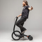 Halfbike // Black (S: 4'11" - 5'3" (≤187 lb))