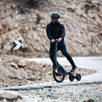 Halfbike // Black (S: 4'11" - 5'3" (≤187 lb))