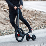 Halfbike // Black (S: 4'11" - 5'3" (≤187 lb))