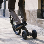 Halfbike // Black (S: 4'11" - 5'3" (≤187 lb))