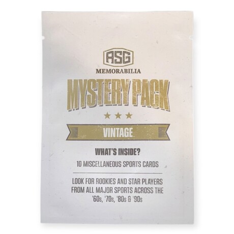 Sports Card Mystery Pack // Vintage // 10 Miscellaneous Cards