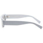 Dolce & Gabbana // Men's DG4458-341887-55 // Light Grey + Light Grey