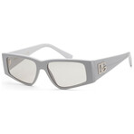 Dolce & Gabbana // Men's DG4453-341887-55 // Light Grey + Light Grey