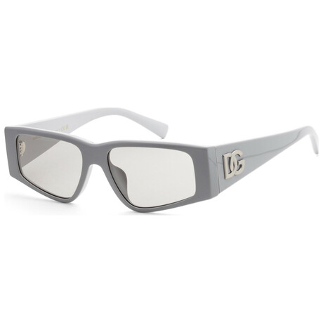 Dolce & Gabbana // Men's Asian-Fit DG4453F-341887-55 // Light Grey