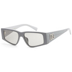 Dolce & Gabbana // Men's Asian-Fit DG4453F-341887-55 // Light Grey