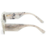 Dolce & Gabbana // Women's DG4416-342887-53 // Grey Marble + Dark Grey