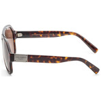 Dolce & Gabbana // Men's DG4433-502-73-58 // Havana + Dark Brown