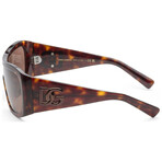 Dolce & Gabbana // Men's DG4454-502-73-30 // Havana + Dark Brown