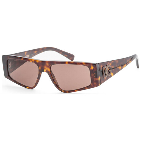 Dolce & Gabbana // Men's DG4453-502-73-55 // Havana + Dark Brown