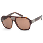 Dolce & Gabbana // Men's DG4433-502-73-58 // Havana + Dark Brown