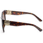 Dolce & Gabbana // Women's Asian-Fit DG4470F-502-13-54 // Havana + Brown Gradient