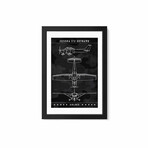 Cessna 172 Skyhawk by Joseph Fernando (24"H x 16"W x 1"D)