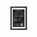 SATURN V by Joseph Fernando (24"H x 16"W x 1"D)