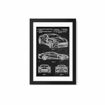 Aston Martin by Joseph Fernando (24"H x 16"W x 1"D)