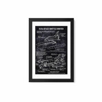 nasa space shuttle orbiter by Joseph Fernando (24"H x 16"W x 1"D)