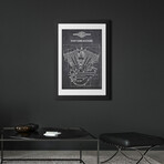 1948 Panhead Engine by Joseph Fernando (24"H x 16"W x 1"D)
