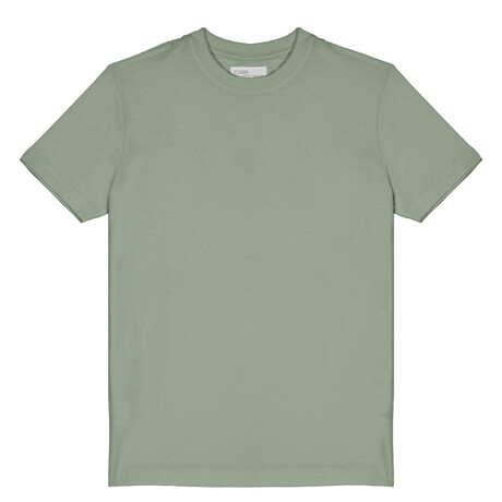 Junction Cotton Classic Fit Short Sleeve Shirt // Seagrass (S)