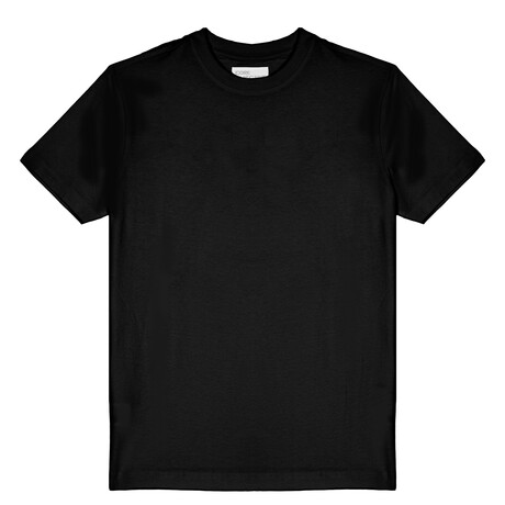 Junction Cotton Classic Fit Short Sleeve Shirt // Black (S)