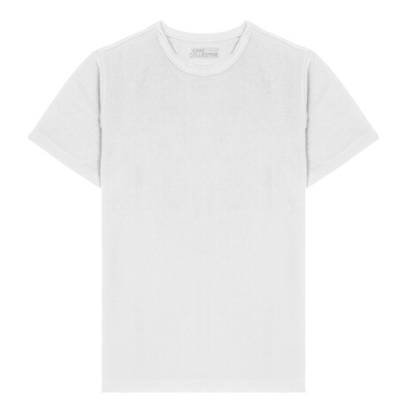 Axis Cotton Stretch Classic Fit Short Sleeve Shirt // White (S)