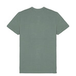 Prime Luxury Classic Fit Henley Short Sleeve Shirt // Green Milieu (L)