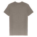 Prime Luxury Classic Fit Crewneck Short Sleeve Shirt // String (XL)