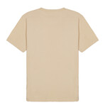 Griddy Open End Rough Handfeel Boxy Fit Short Sleeve Shirt // Tapioca (L)
