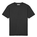 Griddy Open End Rough Handfeel Boxy Fit Short Sleeve Shirt // Black (L)
