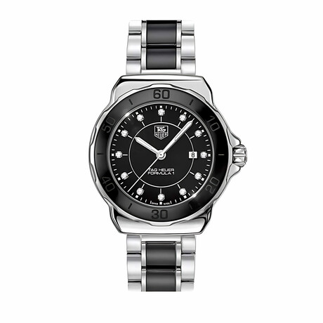 Tag Heuer Ladies Formula 1 Diamond Quartz // WAH1314.BA0867 // Pre-Owned