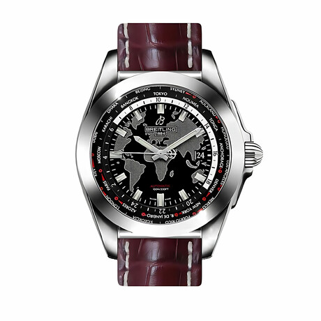 Breitling Ladies Galactic Unitime SleekT Automatic // WB3510-1 // Pre-Owned